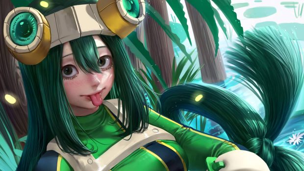 Tsuyu Asui Wallpaper Desktop.