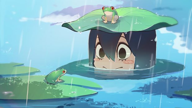 Tsuyu Asui Wallpaper Free Download.