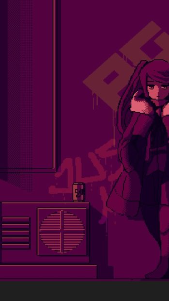 Va 11 Hall A Aesthetic Wallpaper HD.