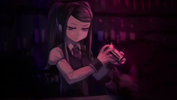 Va 11 Hall A Wallpaper HD Free download.