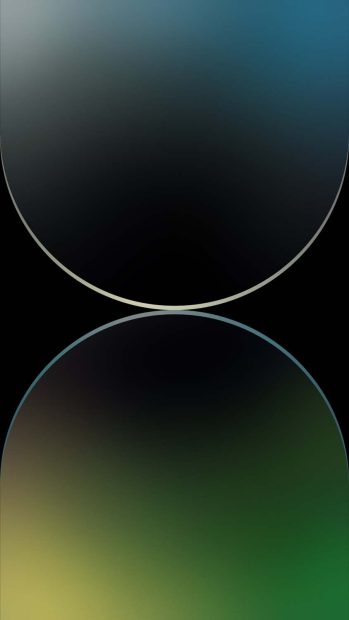 iPhone 15 Pro Max Green Gradient Wallpapers.