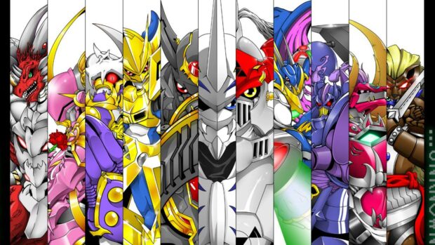 1366x768 Digimon Wallpaper background.