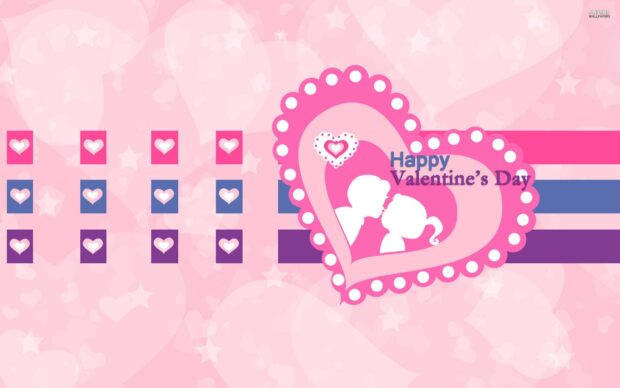 2560x1600 Cute Happy Valentine Day Wallpaper.