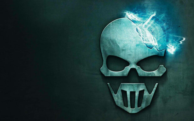 3d Metal Skull Hd Wallpaper.