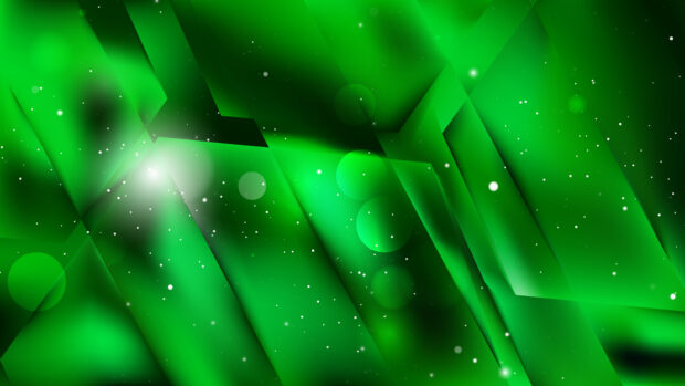Abstract Green Backgrounds.