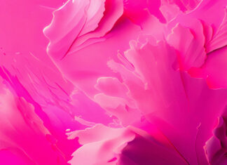 Abstract Peony Petals Hot Pink wallpaper - Aesthetic Pink Wallpa.