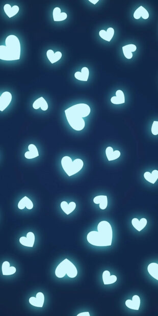 Aesthetic Shape of Heart Wallpaper.