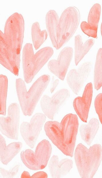 Aesthetic Valentine Day Wallpaper and Background.