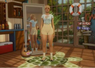 Aloha Sims 4 CAS Background by Ellcrze.