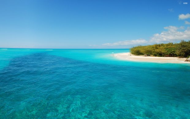 Beach Background HD.