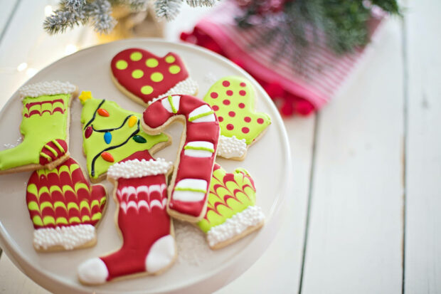 Christmas Cookies Christmas Wallpaper HD Free download.