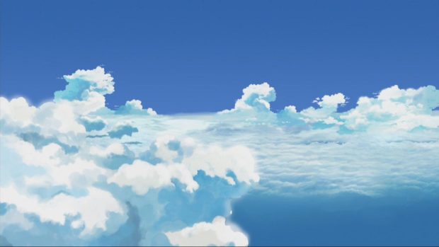 Cloud Anime Background HD.