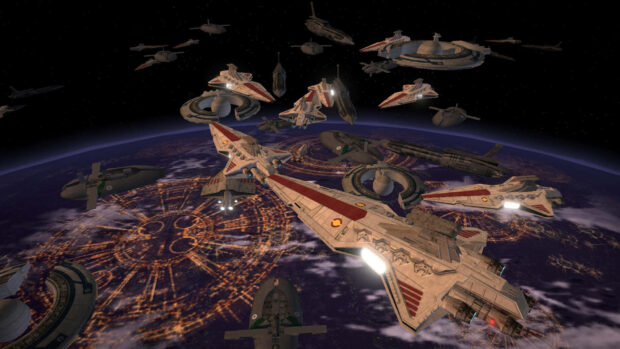 Coruscant Free Download Star Wars Computer Wallpaper.