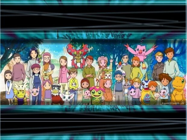 Exciting Digimon Wallpaper HD for Laptops.