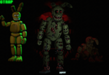 FNAF 3 wallpaper Springtrap for Desktop.