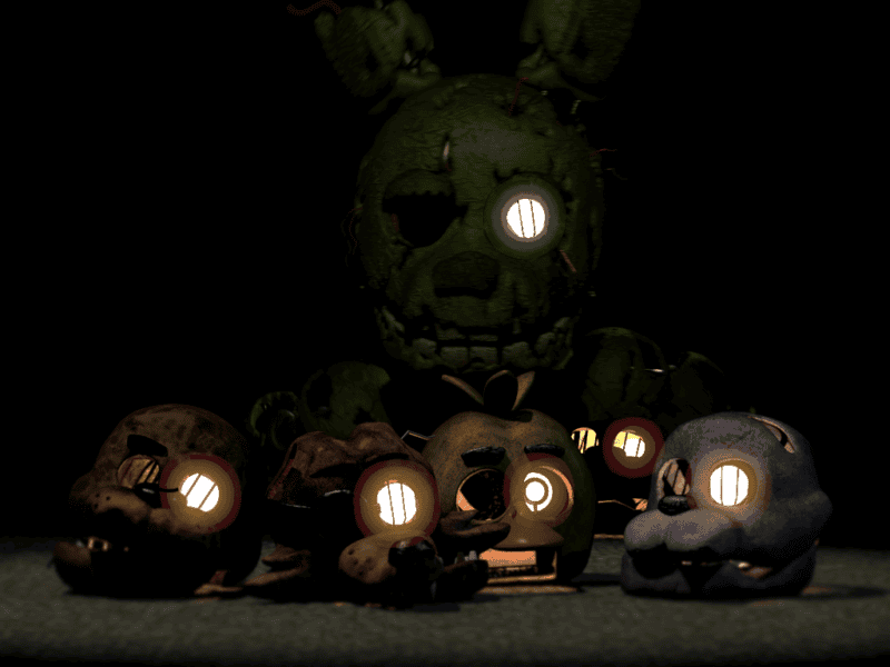 FNAF Springtrap Wallpapers - PixelsTalk
