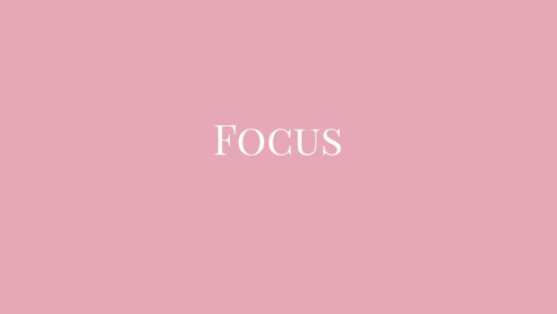 Focus Pink Wide Screen Backgrounds HD.