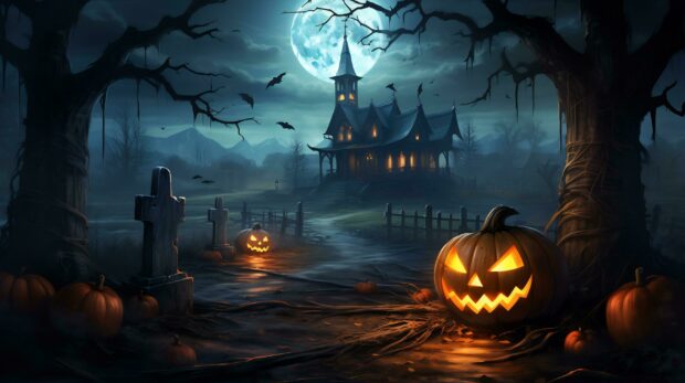 Free Download Halloween Backgrounds HD for Mac.