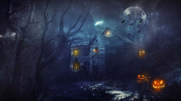 Free Download Hallowen HD Wallpaper Computer.