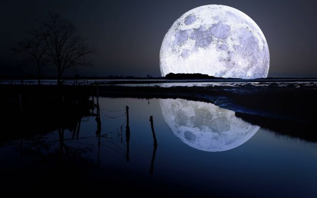 Full Moon Wallpaper Image Backgrounds for Mac.