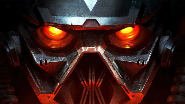 Gaming Robot Free download Red Backgrounds.