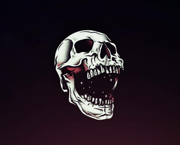 Gangster Skull ArtBackground.