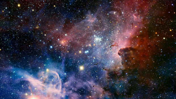 Giant Stars Space Wallpaper for Windows.