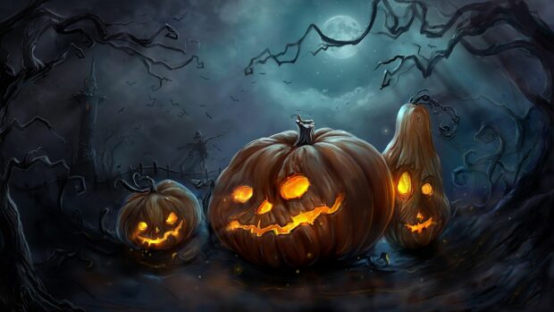 HD Backgrounds Halloween.