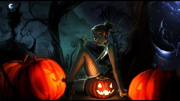 Halloween HD Wallpaper Computer.