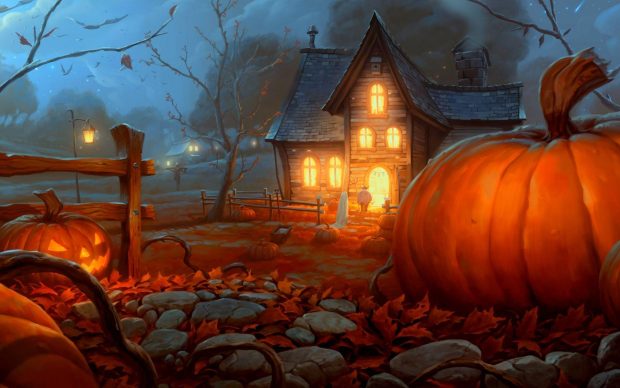 Halloween Wide Screen Wallpaper HD.