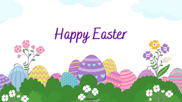 Happy Easter Background for PC Desktop.