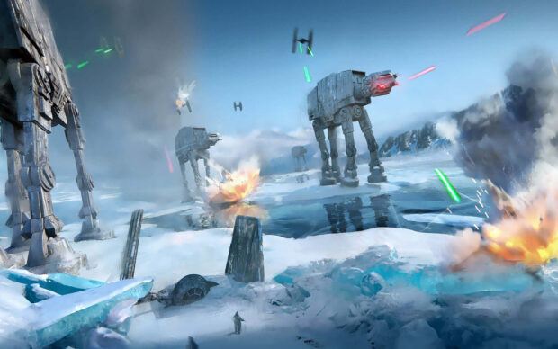 Hoth Free Download Star Wars Wallpaper HD for PC.