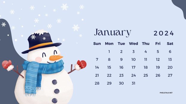 January 2024 Calendar Backgrounds Desktop.