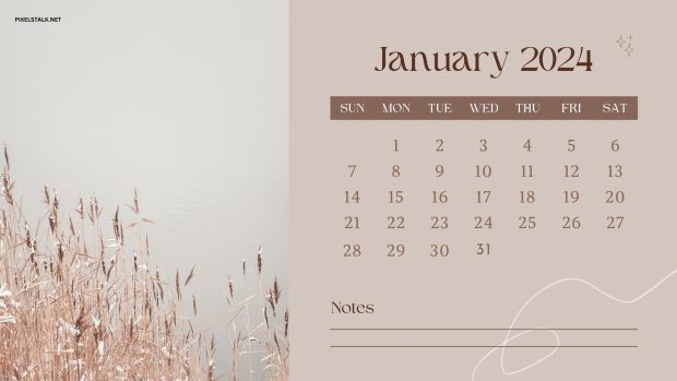 January 2024 Calendar Pictures.