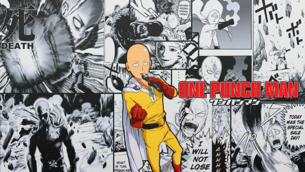 Just One Punch Anime Wallpaper HD Free download.
