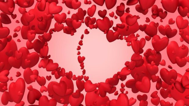 Love Pics Image Of Hearts And Kisses Day Heart Wallpaper.