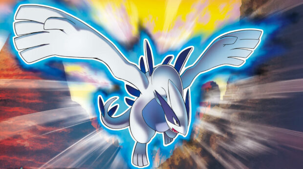 Lugia Free Download Pokemon Computer Wallpaper.