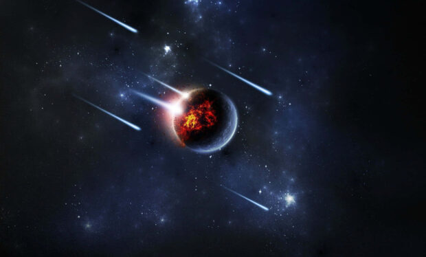 Meteor Free Download Space Wallpaper 1080p.
