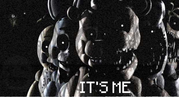 My Own FNAF Springtrap Wallpaper.