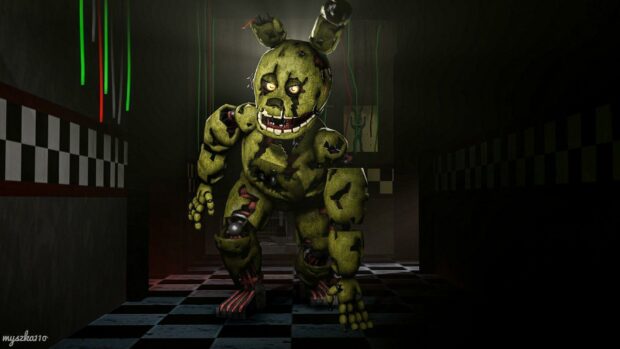 No More Mr  Nice Guy (Springtrap SFM Wallpaper).