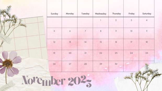 November 2023 Calendar HD Wallpaper Free download.