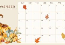 November 2023 Calendar Wallpaper HD Free download.
