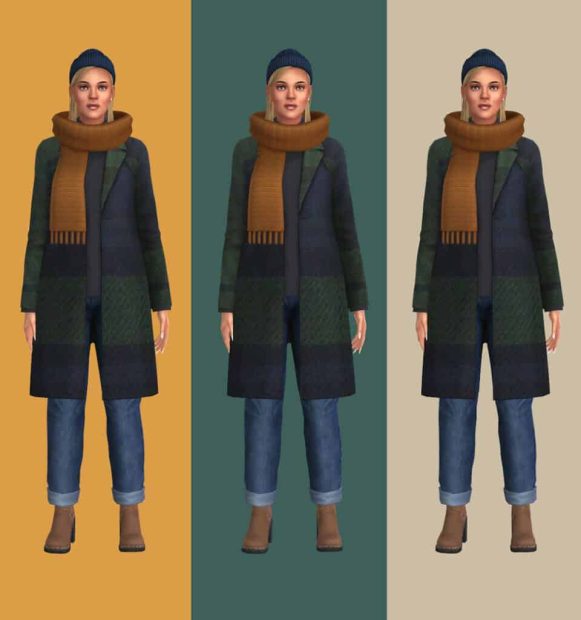 OshinSims Autumn Colors Sims 4 CAS Backgrounds.