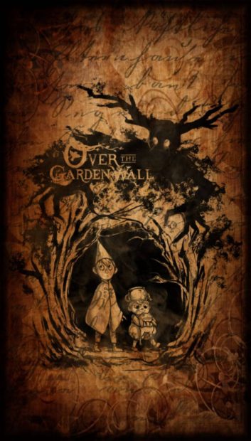 Over The Garden Wall Art Illustration.