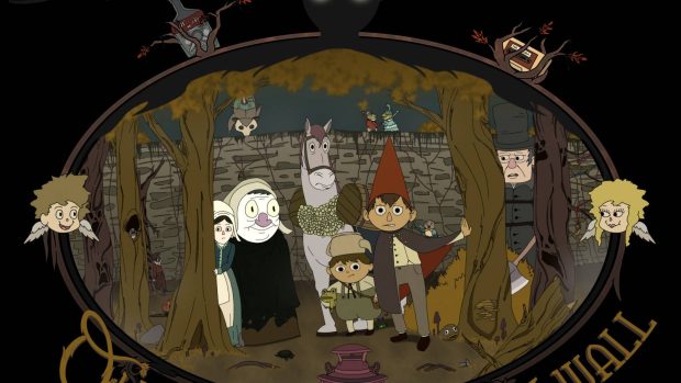 Over The Garden Wall Characters Background.