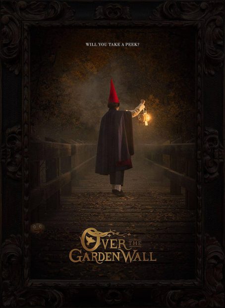 Over The Garden Wall Poster Bridge Background for Mobile.