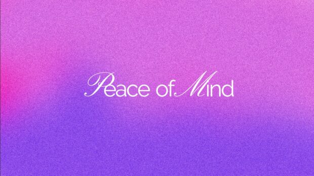 Peace in Mind Purple Backgrounds Computer.