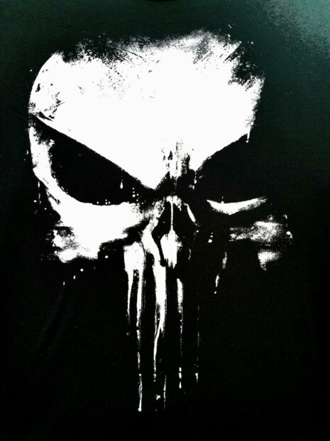 Punisher Gangster Skull Wallpaper Hd.