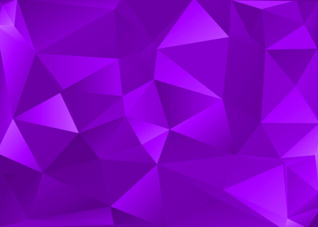 Purple Polygon Background.
