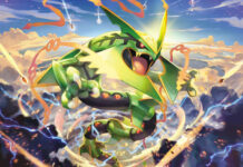 Rayquaza Free download Pokemon Wallpaper.